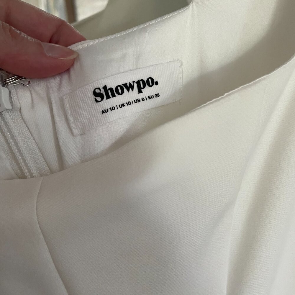 Showpo Bernie White Midi Dress - Picture 4 of 8